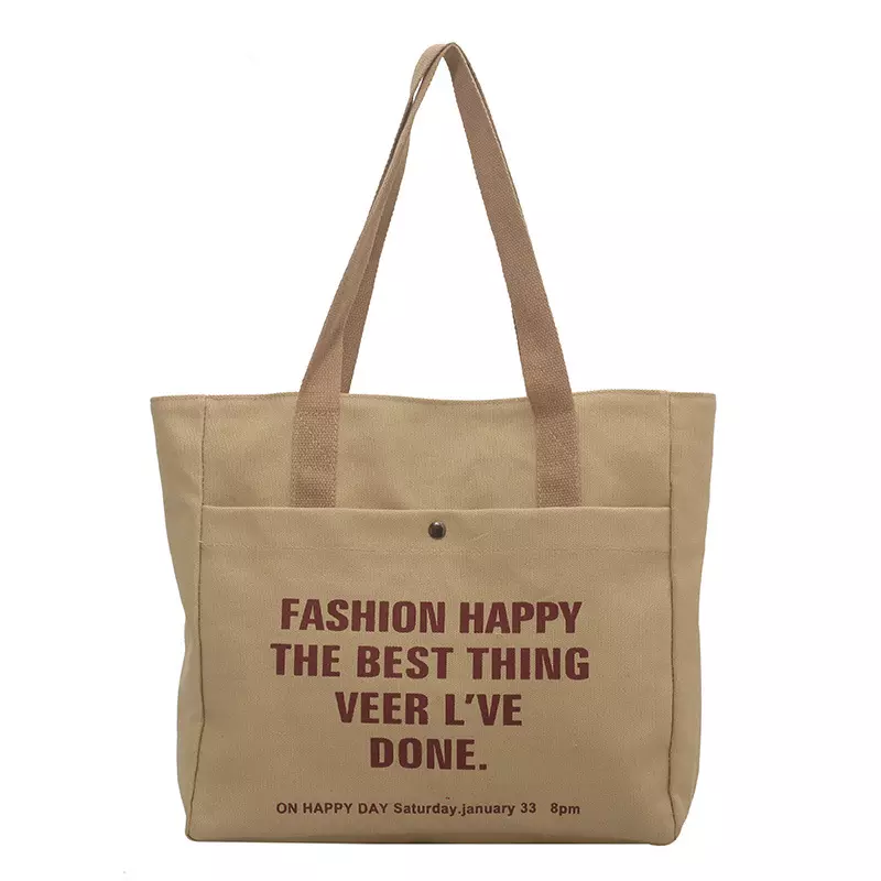 Large Capacity Women Shopping Bag Waterproof Tote Bag Shoulder Bag with Zipper For School Work College Daily Use