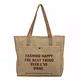 Large Capacity Women Shopping Bag Waterproof Tote Bag Shoulder Bag with Zipper For School Work College Daily Use
