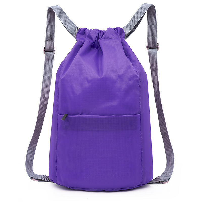 Drawstring Backpack Bag Sport Gym Sackpack