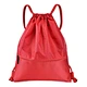 Gym Waterproof Draw String Back Sack with Zip Pocket for Men Women