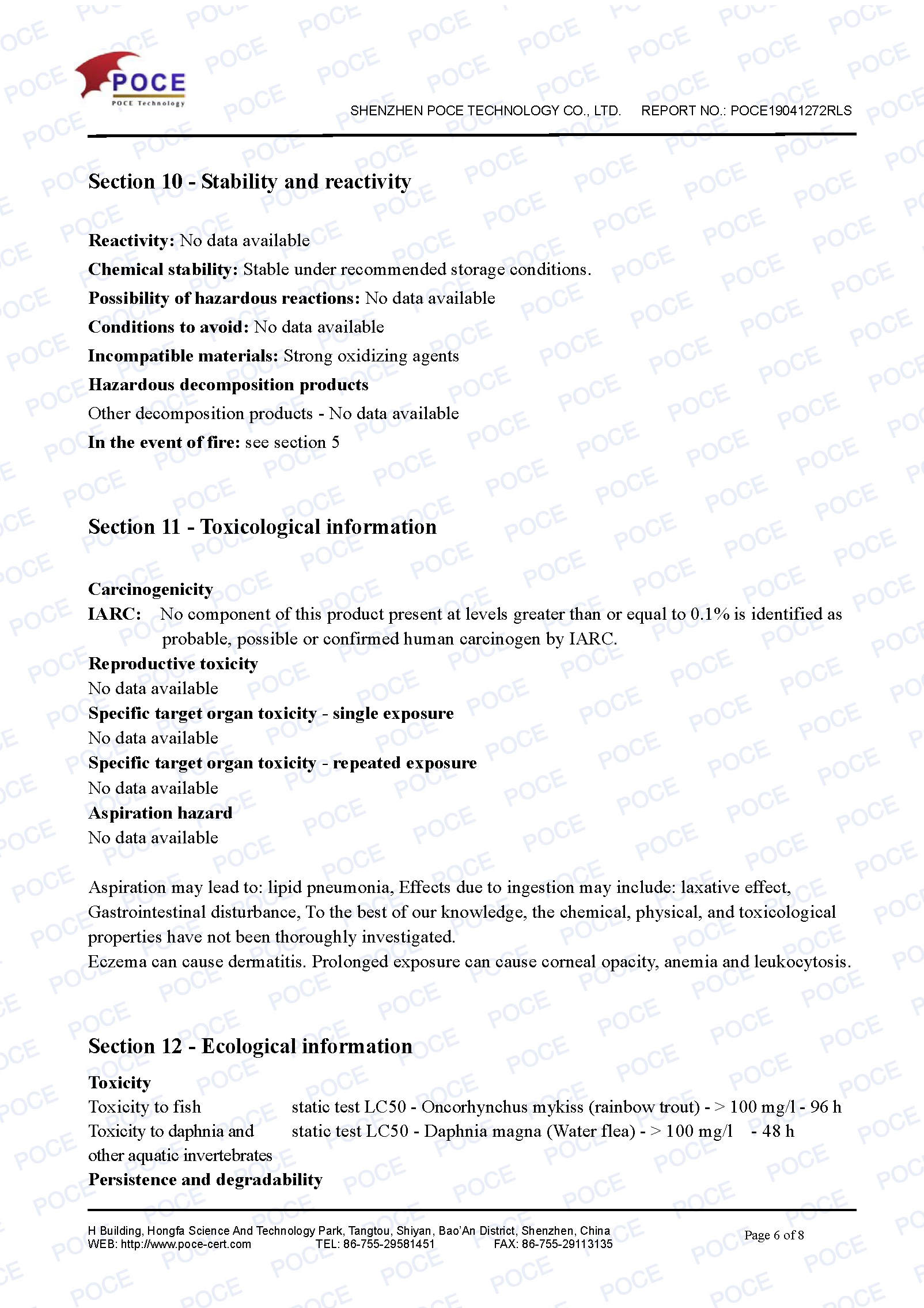 POCE19041272RLS Caro dye MSDS report_page_6.png