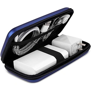 Shockproof Carrying Case Hard Protective EVA Case Impact Resistant Travel power Bank bag USB Cable Organizer Earbuds Sleeve