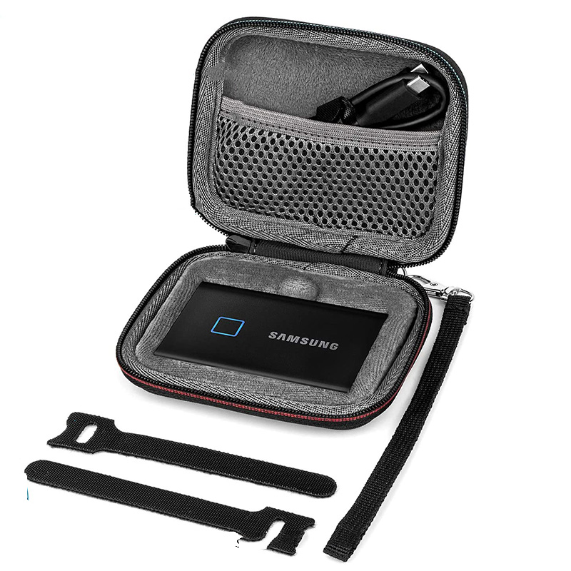 Case for Samsung T7/ T7 Touch Portable SSD Travel Carry Case Protective Cover