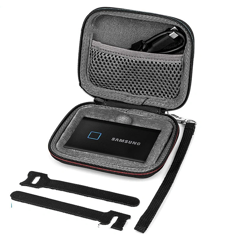 Case for Samsung T7/ T7 Touch Portable SSD Travel Carry Case Protective Cover