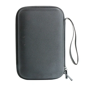 custom high quality shockproof case eva  shockproof  Portable  Nylon Zipper Pouch  eva case nylon for accessories