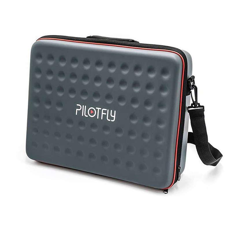 Factory Price Custom Size Large Eva Gimbal Case For Pilotfly With Die Cutting Foam Interior Shoulder Strap