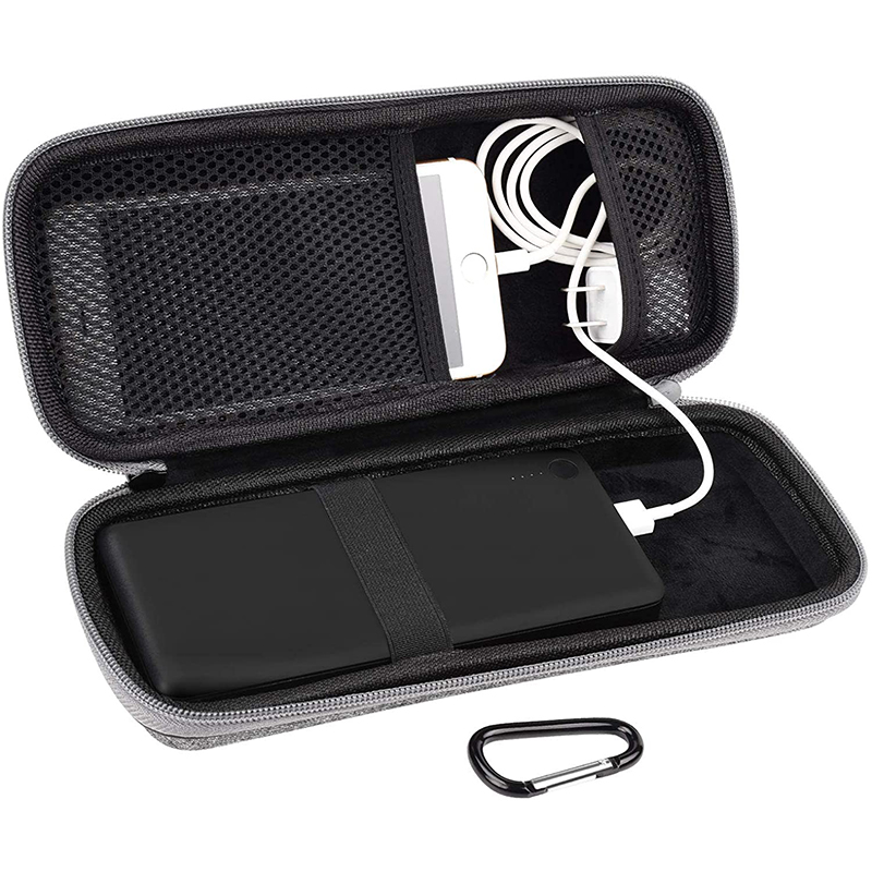 Light Grey Powerbank Hard Travel Case Compatible RAV Power Bank