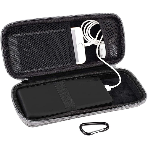 Light Grey Powerbank Hard Travel Case Compatible RAV Power Bank