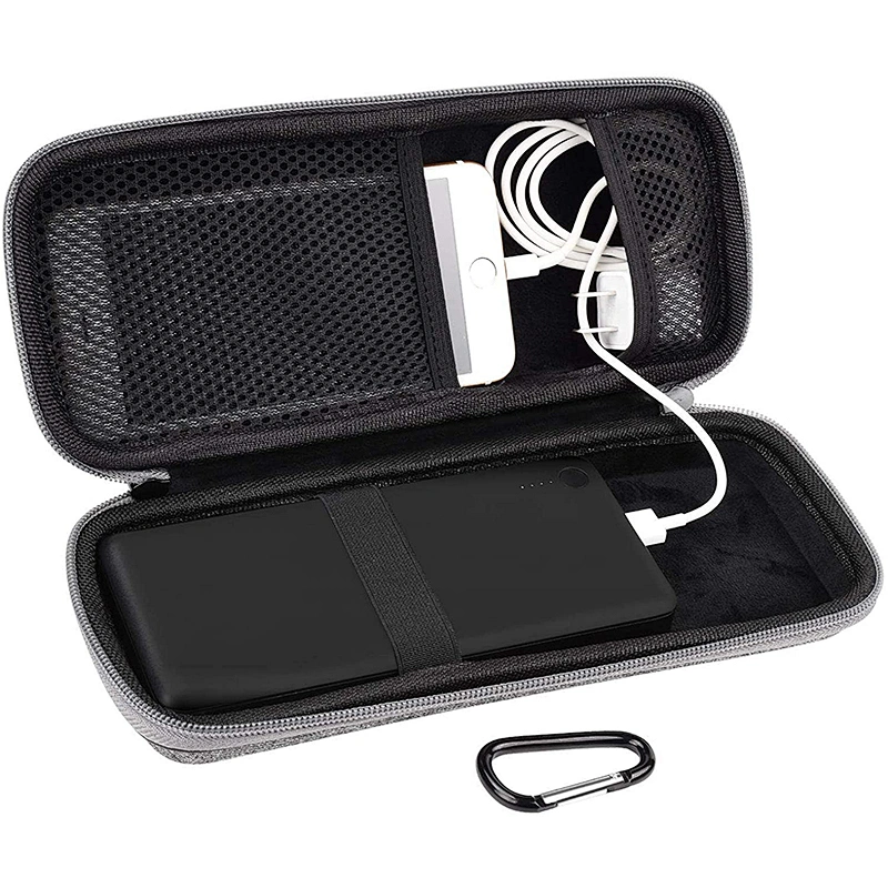 Light Grey Powerbank Hard Travel Case Compatible RAV Power Bank