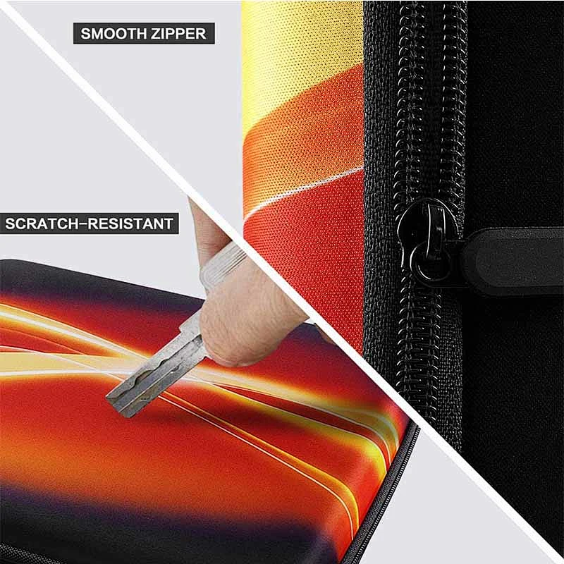 Hard Shell Portable Eva Material Molded  Zipper Polyester Foam Portable Big Tool Case for battery organizer holder