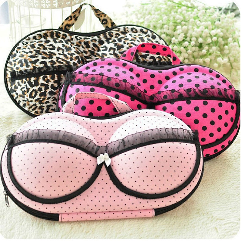 Women's Underwear Bra Bag Portable Travel Cosmetic Makeup Organizer Cover Case for Bra