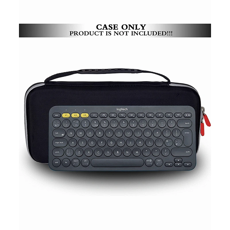 customize factory direct EVA keyboard case portable keyboard bag for Logitech K380 multi-device keyboard