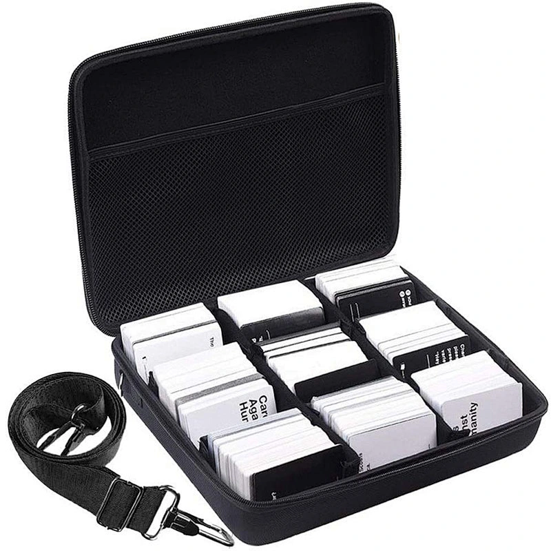 Carrying Case for 2400+ Magic Cards. Fits Main Game - C.A.H./Meme/MTG/UNO/Card Sleeves and All Other Card Games with Sho
