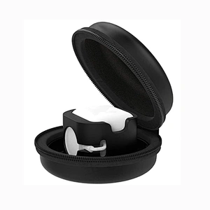 watch travel pouch case leather embossed logo