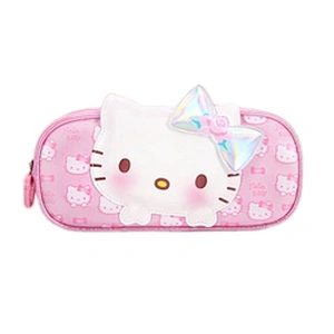 logo frosted cartoon fruit plain  hard capacity large korean tsuki pop-up pencil case with password