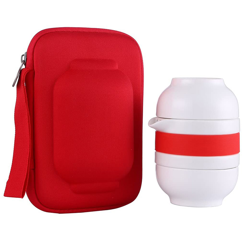 Factory Direct Supply  Big Custom Travel  Eva Tea Set Case for outdoor travel carrying