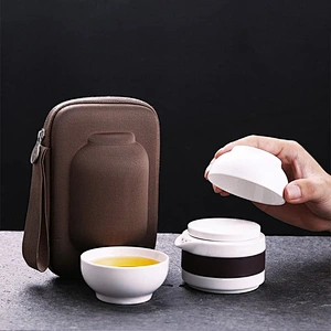 Factory Direct Supply  Big Custom Travel  Eva Tea Set Case for outdoor travel carrying