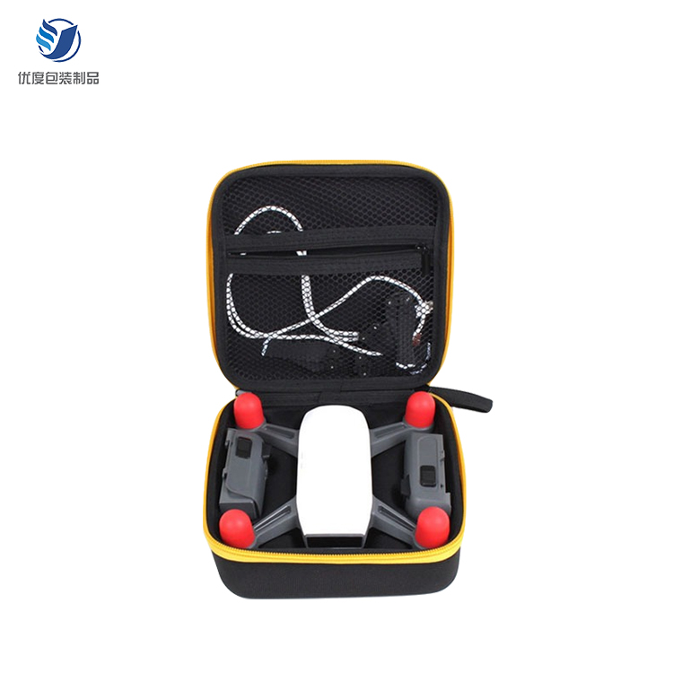 Hot Sell  EVA DJI Mavic Pro Drone Storage Portable Carrying Travel Case Bag Portable zipper closure Hard shell gun storage case