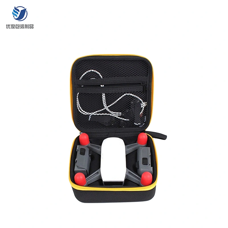 Hot Sell  EVA DJI Mavic Pro Drone Storage Portable Carrying Travel Case Bag Portable zipper closure Hard shell gun storage case