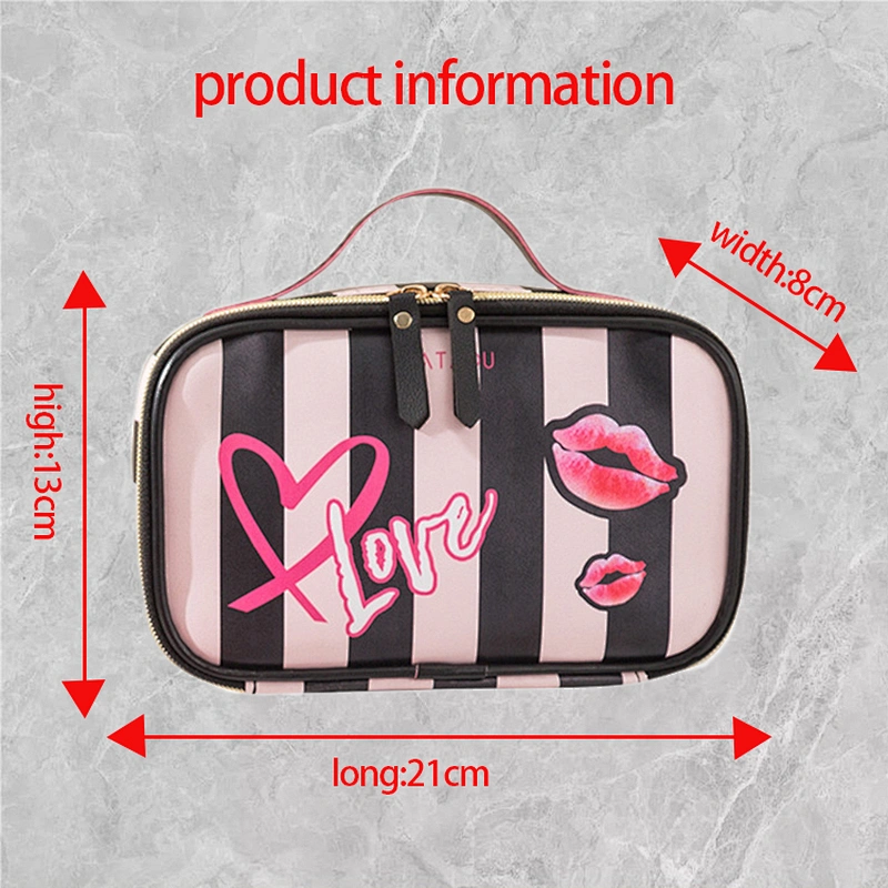 new design neon cosmetic bag custom bags with logo cosmetic
