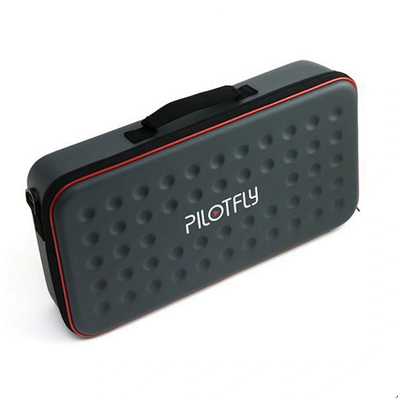 Factory Price Custom Size Large Eva Gimbal Case For Pilotfly With Die Cutting Foam Interior Shoulder Strap
