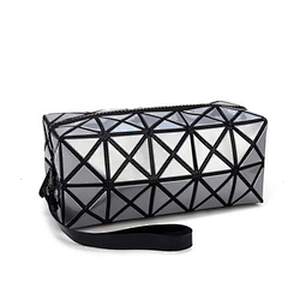 organizer waterproof stand cosmetic make up bag transparent