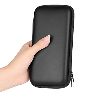 Shockproof Carrying Case Hard Protective EVA Case Impact Resistant Travel power Bank bag USB Cable Organizer Earbuds Sleeve