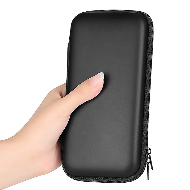 Shockproof Carrying Case Hard Protective EVA Case Impact Resistant Travel power Bank bag USB Cable Organizer Earbuds Sleeve