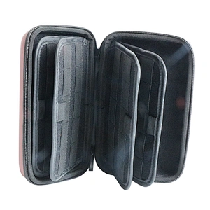 Business SD Memory Card Case Pu Sim Card Fashionable Holder Storage Carrying Zipper Case