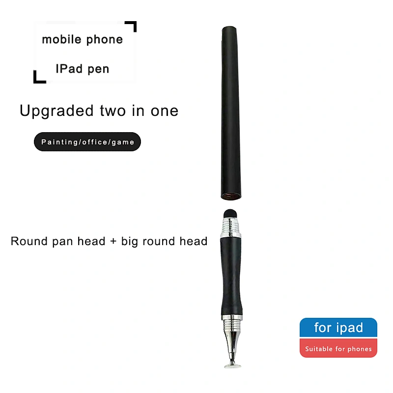Stylus Pen stylus for touch screen general stylus  pen 2 in 1 styust pen for iPad iPhone tablet all capacitive touch screens