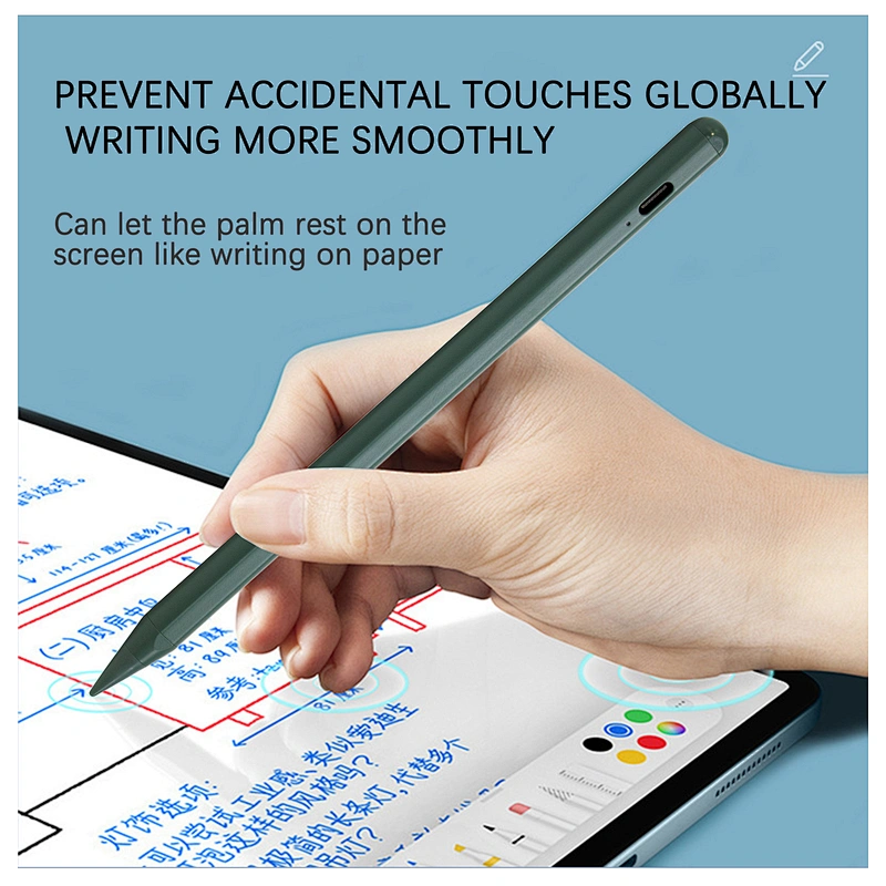 Stylus with Magnetic design, active rechargeable pen with palm rejection for 2018 and above Apple iPad