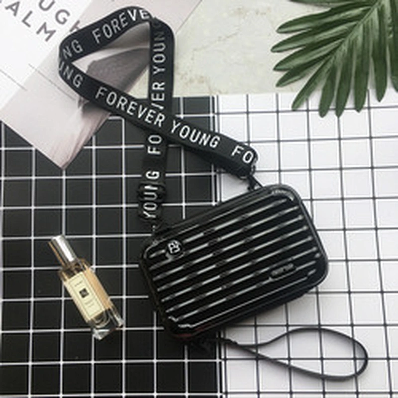 custom various colors portable abs cosmetic bag