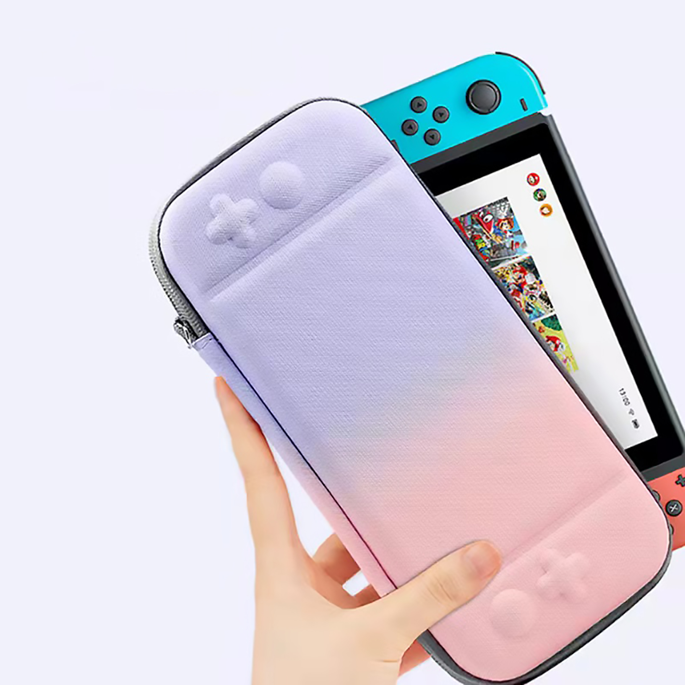 Game Controller Holder Case for Official Nintendo Switch Pro Controller eavy Duty Protective Cover Hard Shell Pouch