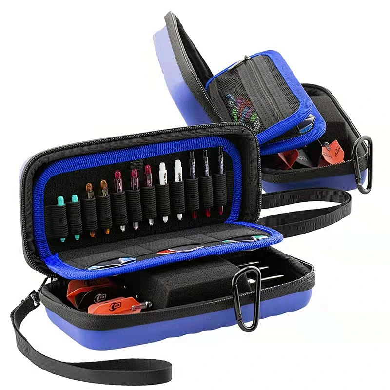 customized eva eco friendly dart organizer storage cases  holder leather sublimation dart board carrying case