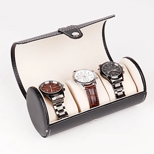 Zipper EVA Single Watch Box Soft Interior Watch Container Portable Travel Case for Outdoor Home Shop