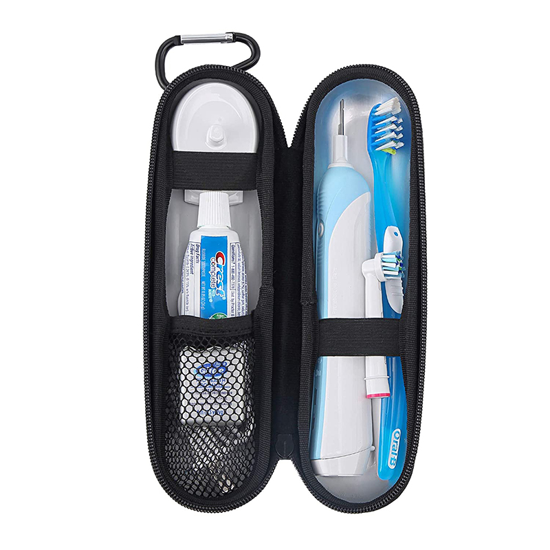 Custom Small MOQ  Universal Travel Electric Toothbrush Case Compatible with Oral B Sonicare and More Electric Toothbrush Brands