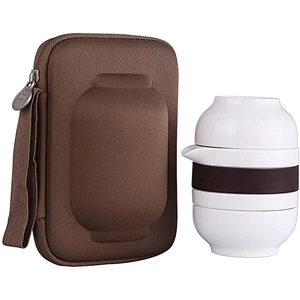Factory Direct Supply  Big Custom Travel  Eva Tea Set Case for outdoor travel carrying