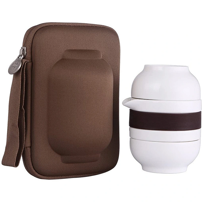 Factory Direct Supply  Big Custom Travel  Eva Tea Set Case for outdoor travel carrying