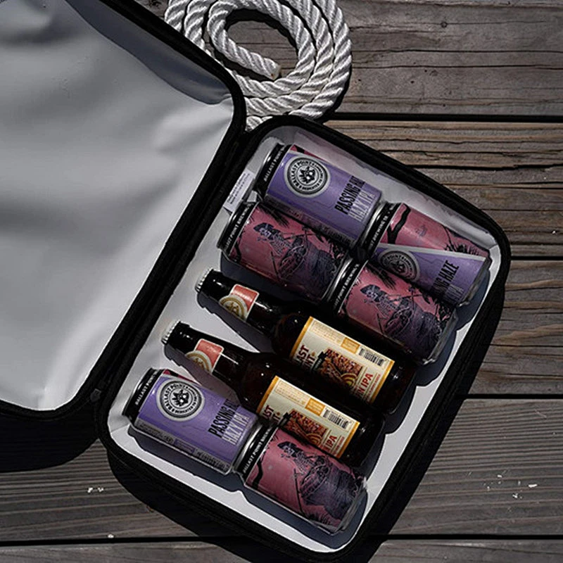 Silver Rabbit Wine Trek Portable Bottle Cooler Eva Case