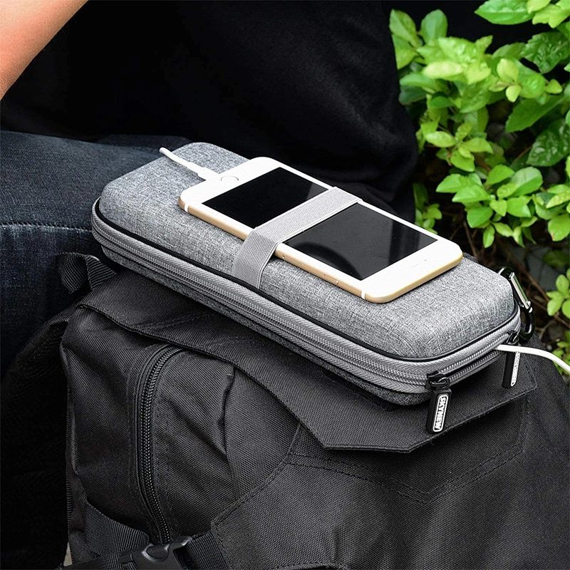 Light Grey Powerbank Hard Travel Case Compatible RAV Power Bank