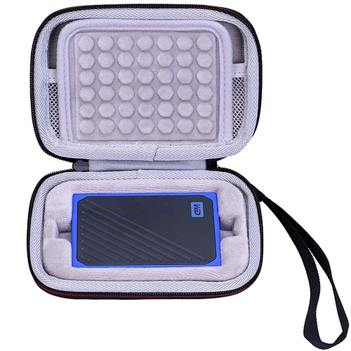 Custom Small MOQ RTS Eva Hard Case for WD 500GB 1TB My Passport Go Portable SSD Hard Drive