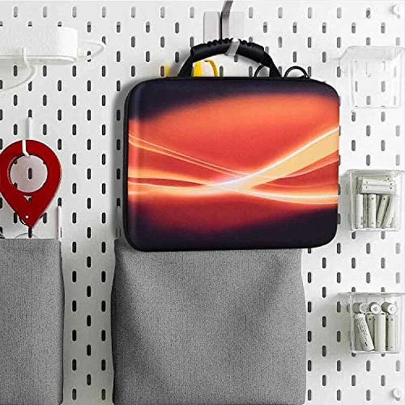 Hard Shell Portable Eva Material Molded  Zipper Polyester Foam Portable Big Tool Case for battery organizer holder