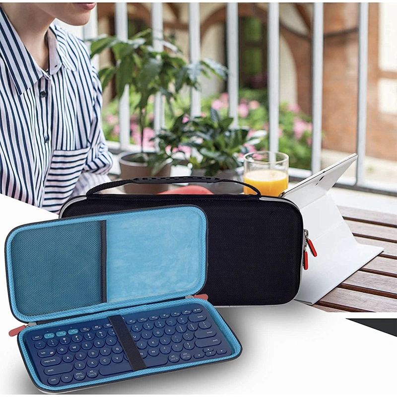 customize factory direct EVA keyboard case portable keyboard bag for Logitech K380 multi-device keyboard