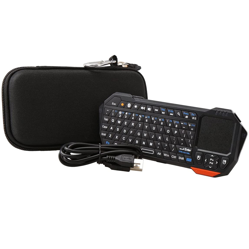 Small Custom MOQ RTS Portable Lightweight Hard Travel Case for  Mini Wireless  Keyboard Controller