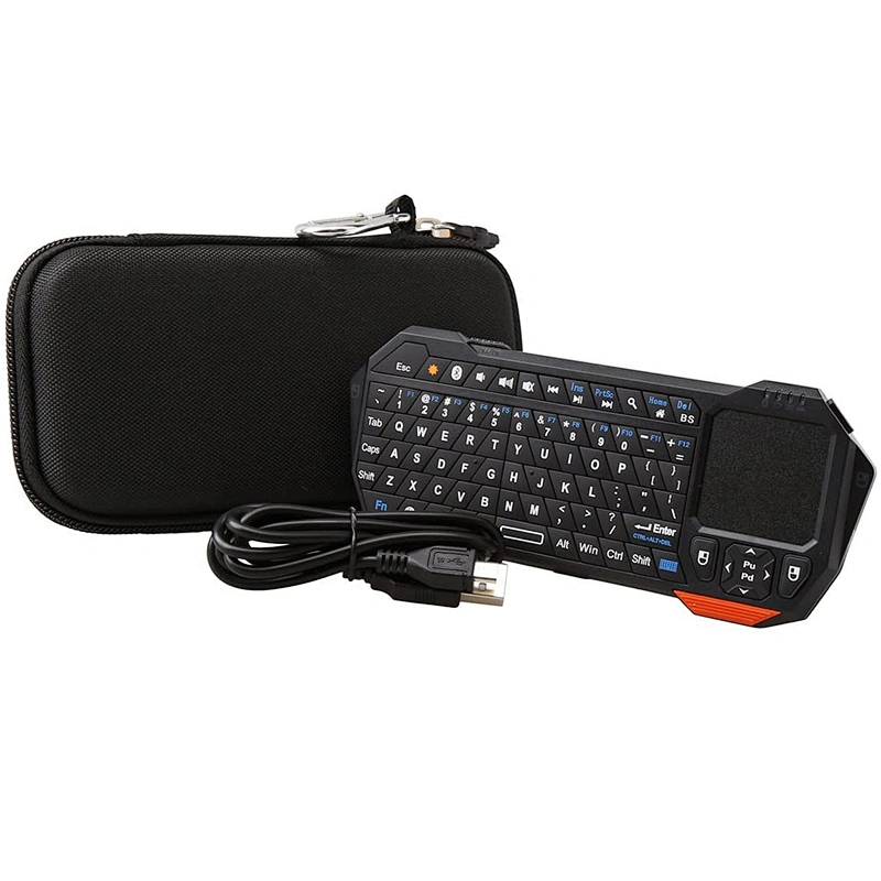 Small Custom MOQ RTS Portable Lightweight Hard Travel Case for  Mini Wireless  Keyboard Controller