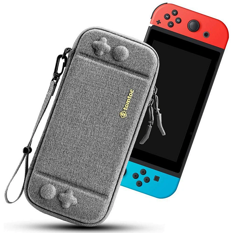 Customized gray protective portable game console hard case Carrying box Nintendo switch protective hard case
