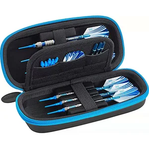 customized eva eco friendly dart organizer storage cases  holder leather sublimation dart board carrying case