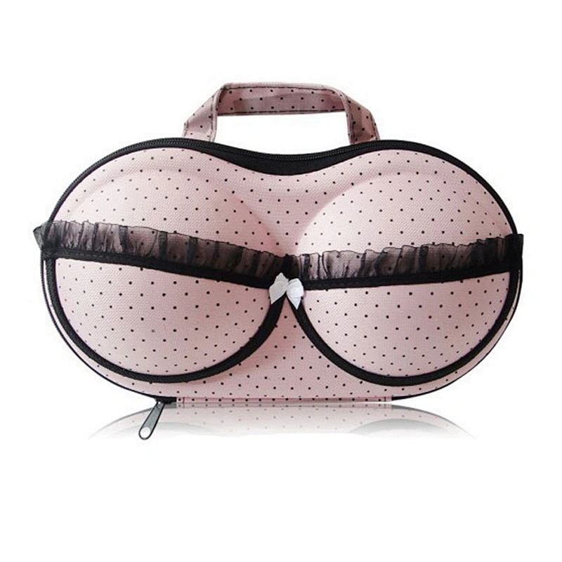 Women's Underwear Bra Bag Portable Travel Cosmetic Makeup Organizer Cover Case for Bra