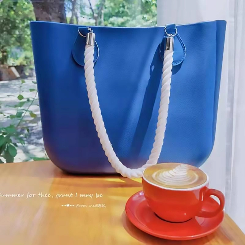 new design yellow classic obag large women handbag with handles and innerbag