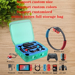 Protective Deluxe Carrying Case for Nintendo Switch Console Pro Controller and Accessories